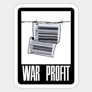 War Profit Sticker